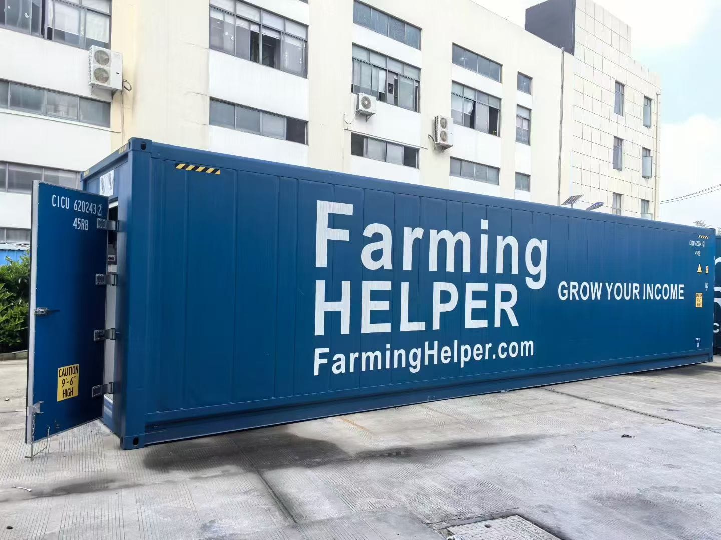 Intelligentes Gemuselager geht ans Netz, um die stadtische Lebensmittelversorgung per Vertical Farming zu starken