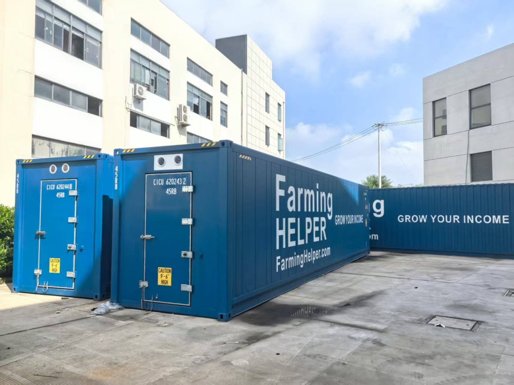 Intelligenter Fermentationstunnel in Kastenform