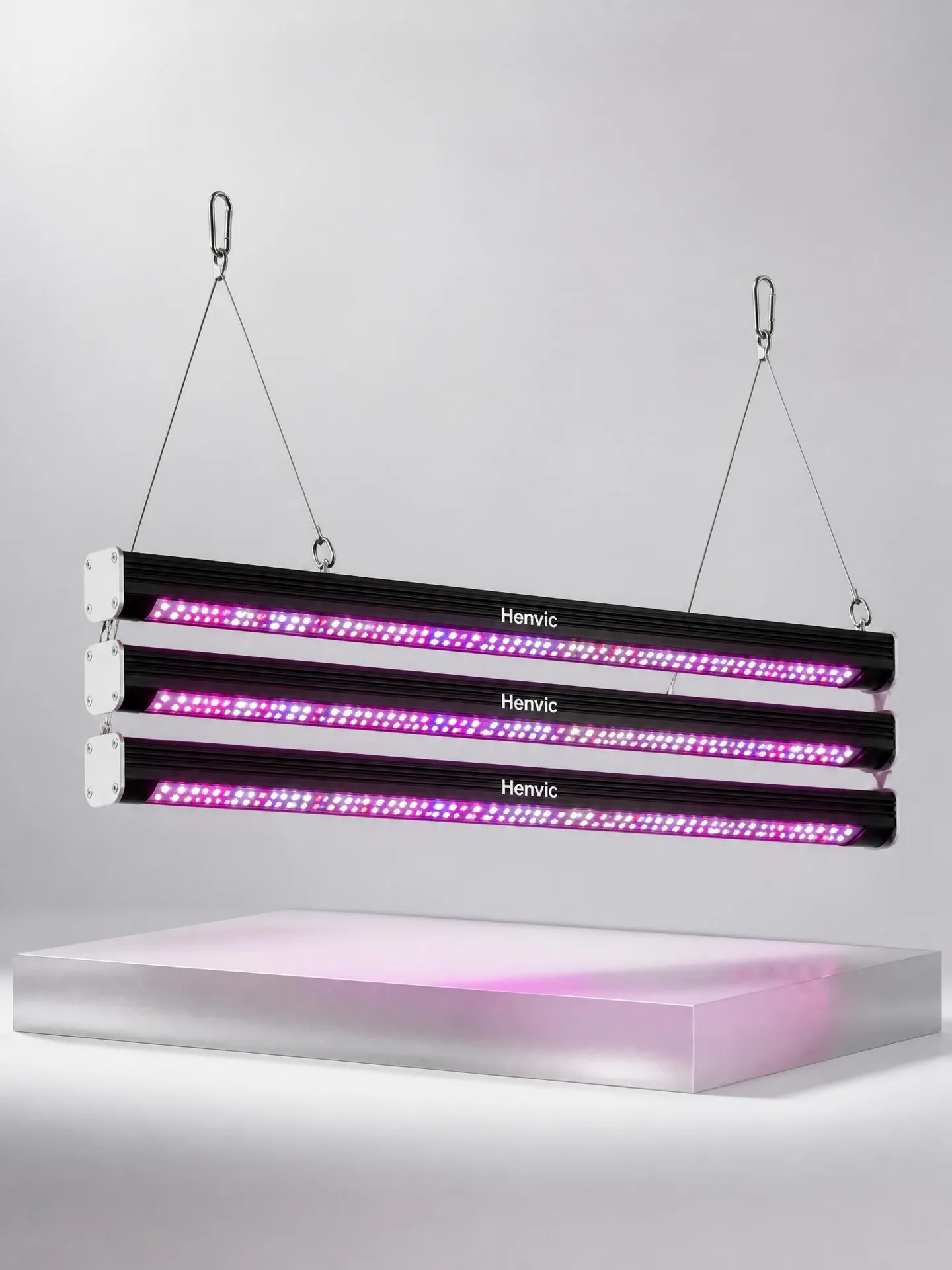 LED-Pflanzenlampe der Serie HVC-GL – Gesamtansicht